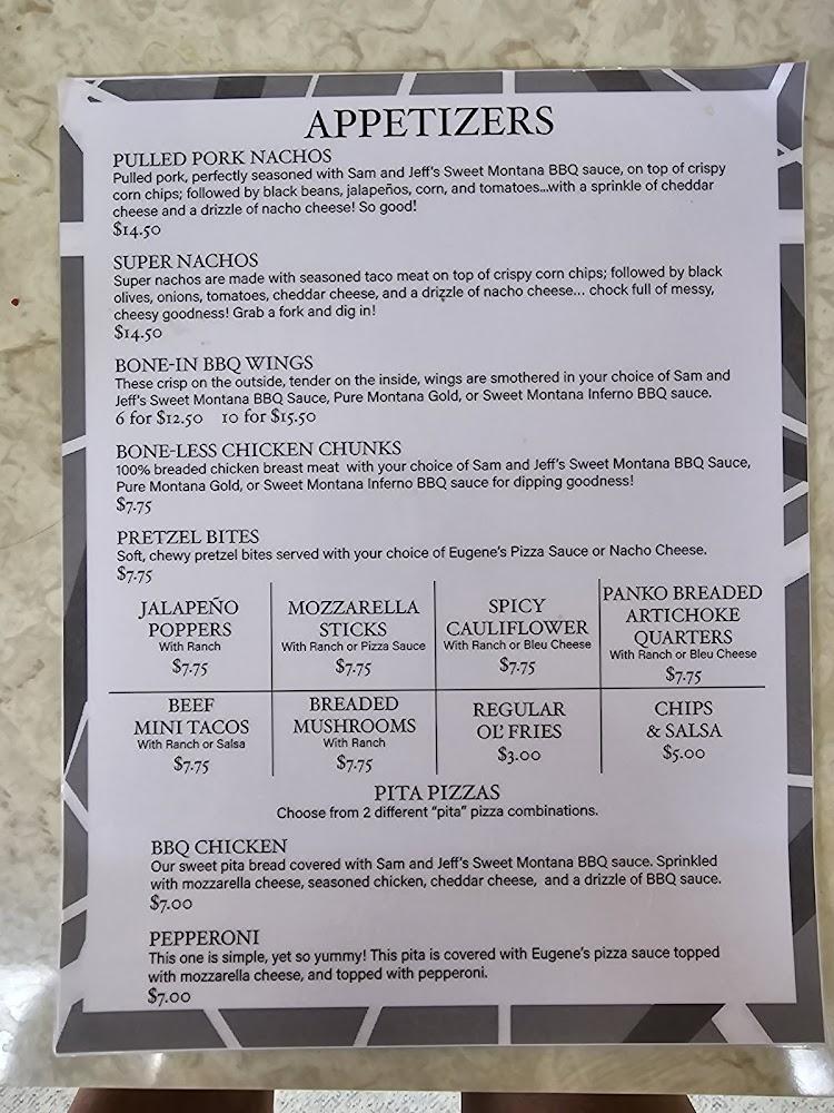 Sam and Jeff's Menu image 1
